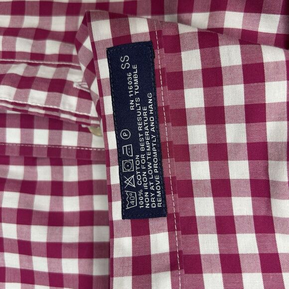 Charles Tyrwhitt Shirt Men XXL Weekend Classic Fit Red Checkered Preppy Casual - Picture 9 of 10